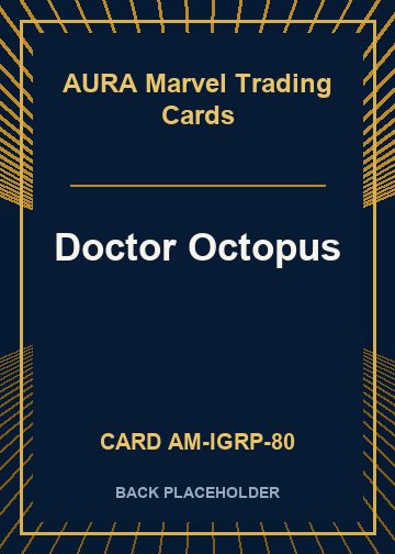 Doctor Octopus back card image
