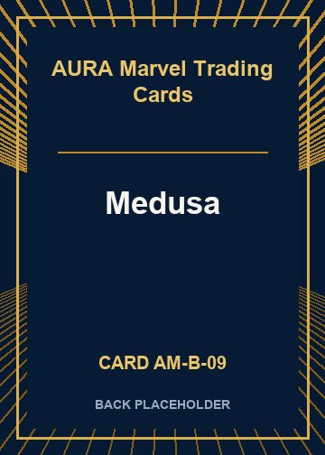 Medusa back artwork