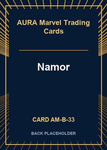 Namor back artwork