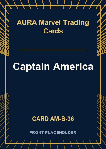 Captain America front artwork