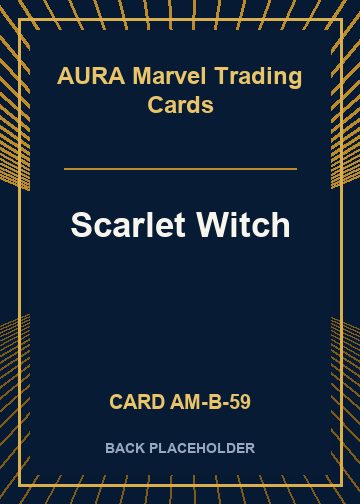 Scarlet Witch back card image