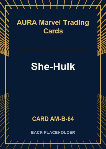 She-Hulk back card image