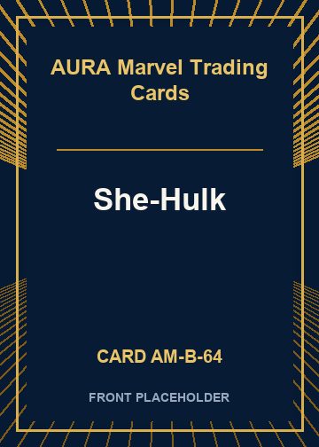 She-Hulk front card image