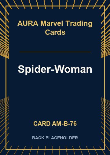 Spider-Woman back card image