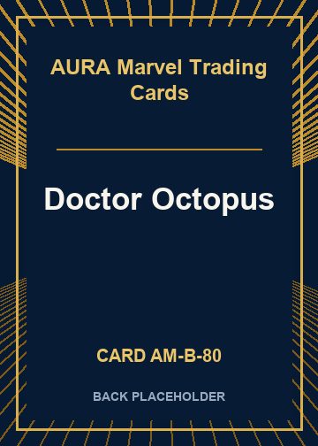 Doctor Octopus back card image