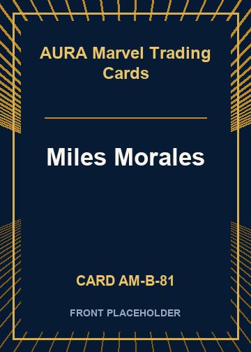 Miles Morales front card image