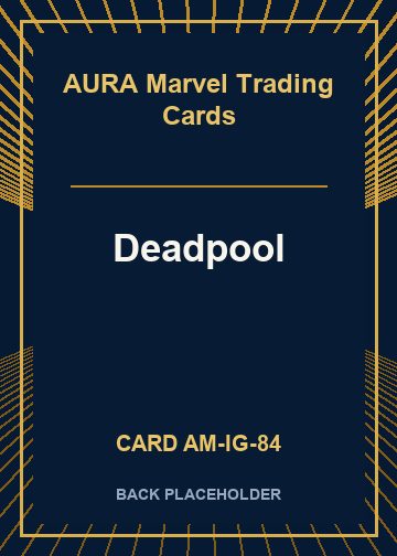 Deadpool back card image