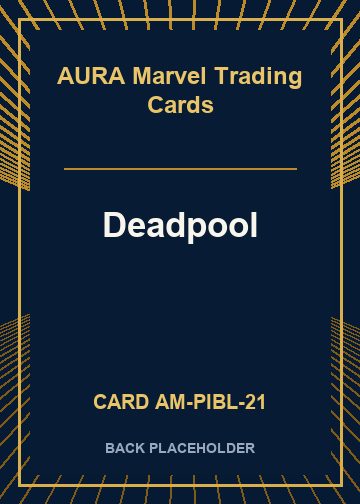Deadpool back card image