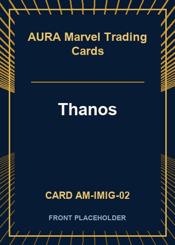 Thanos front card image