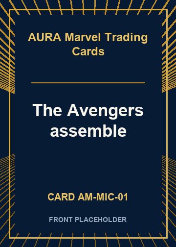 The Avengers assemble card thumbnail