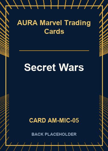 Secret Wars back card image