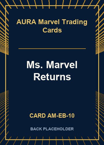 Ms. Marvel Returns back card image