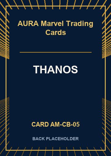 THANOS back card image