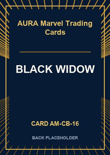 BLACK WIDOW back card image