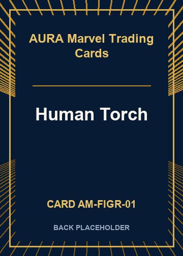 Human Torch back card image