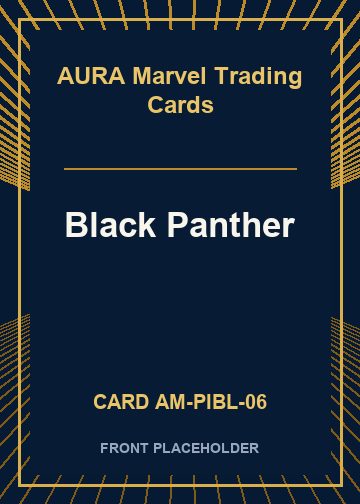 Black Panther front card image
