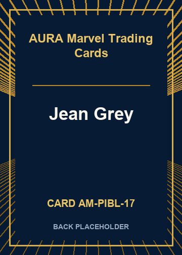 Jean Grey back card image
