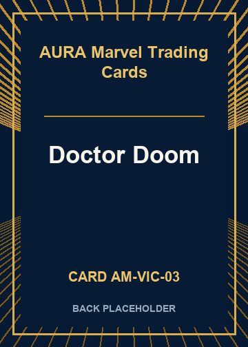 Doctor Doom back card image