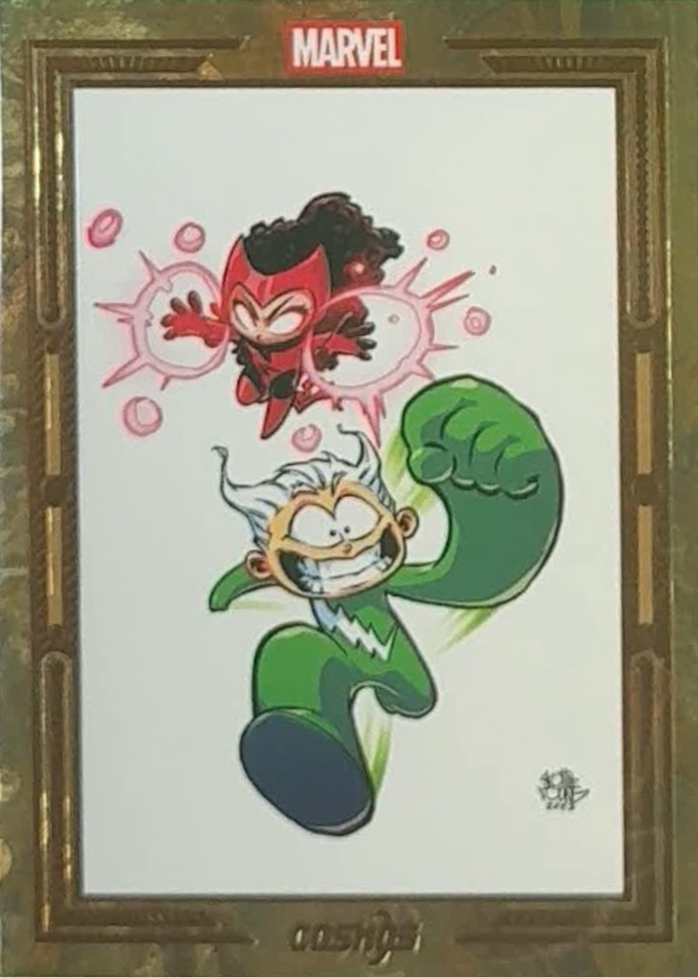 Scarlet Witch & Quicksilver card thumbnail