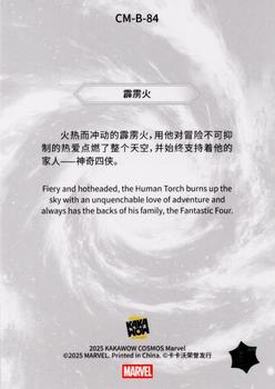 Human Torch back card image