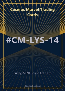 Captain Marvel back card image