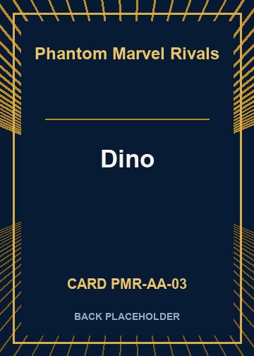 Dino back card image