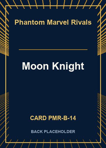 Moon Knight back artwork