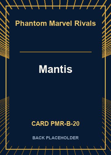Mantis back artwork