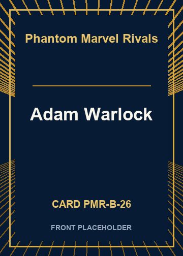 Adam Warlock front artwork