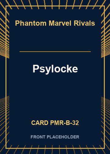 Psylocke front artwork