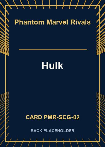 Hulk back card image
