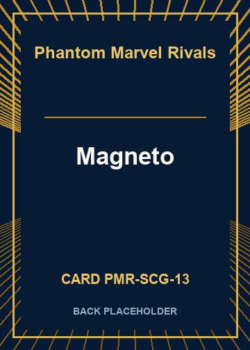 Magneto back card image