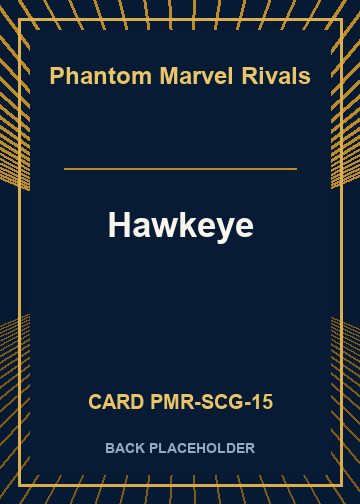 Hawkeye back card image