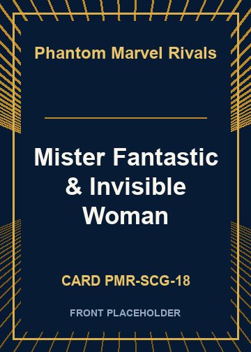 Mister Fantastic & Invisible Woman card thumbnail