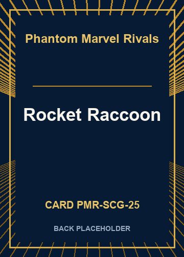 Rocket Raccoon back card image