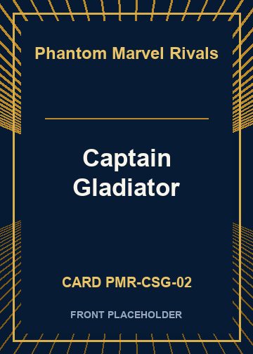 Captain Gladiator front card image