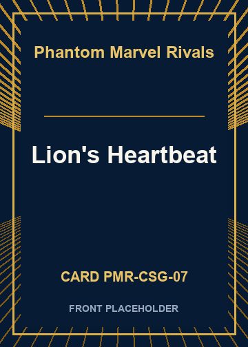 Lion's Heartbeat card thumbnail