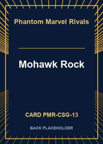 Mohawk Rock back card image