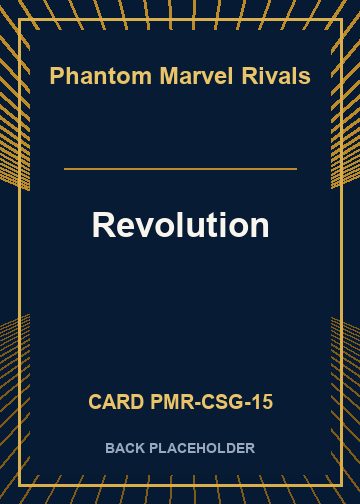 Revolution back card image