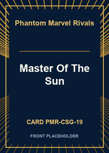Master Of The Sun card thumbnail