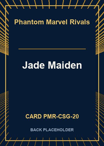 Jade Maiden back card image