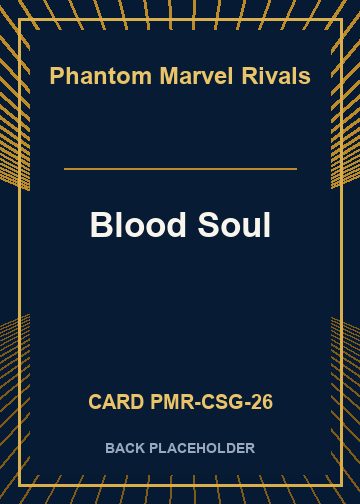 Blood Soul back card image