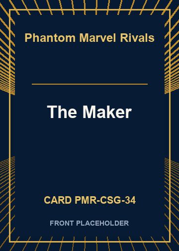 The Maker front card image