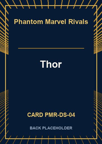 Thor back card image
