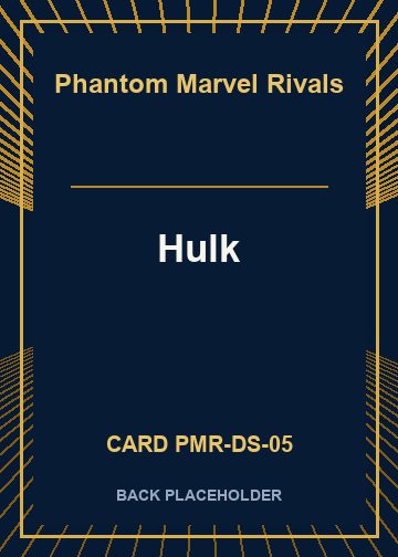 Hulk back card image