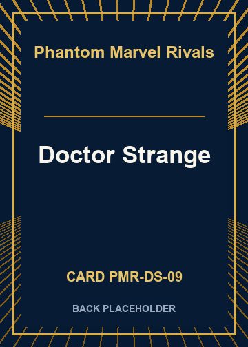 Doctor Strange back card image