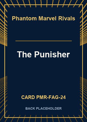 The Punisher back card image