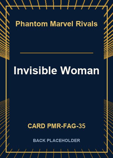 Invisible Woman back card image