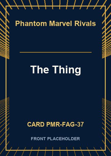 The Thing card thumbnail