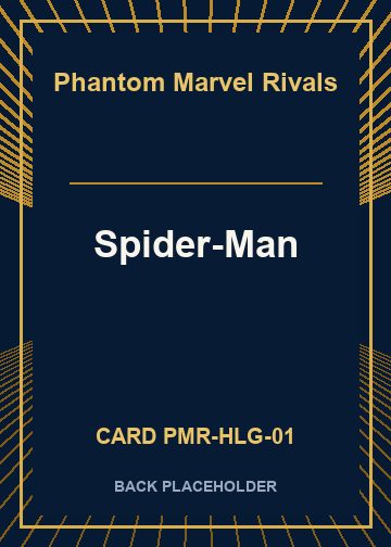 Spider-Man back card image